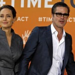 fotografías de Angelina Jolie y Brad Pitt peleando