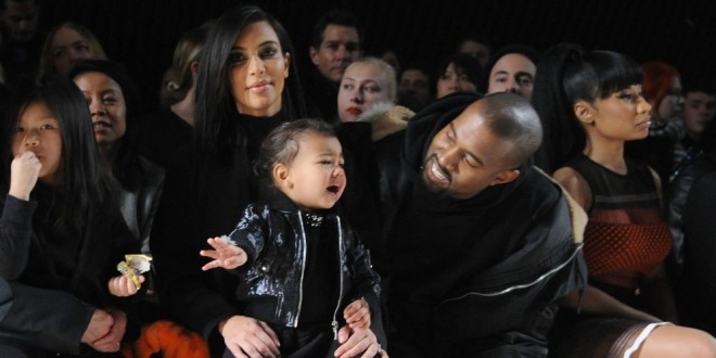 Kim Kardashian y su hija sufrieron un accidente