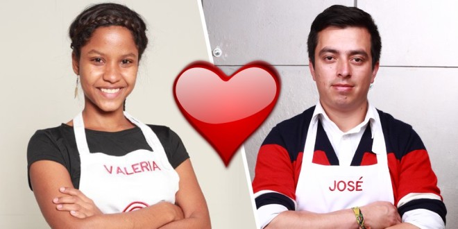 ¿Acaso José Fernando y Valeria “se cuadraron” en MasterChef Colombia?
