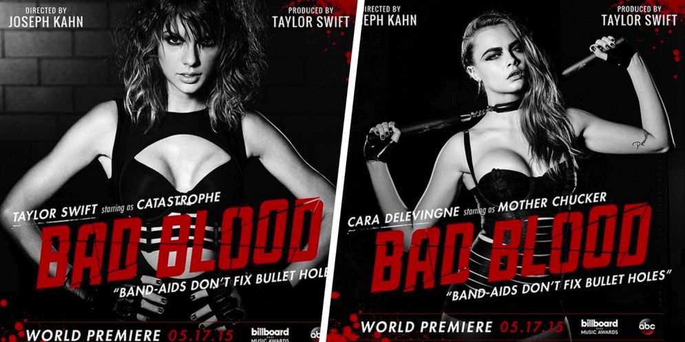 Taylor Swift lanzó el espectacular video de su canción Bad Blood