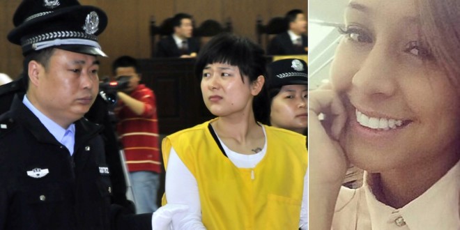 Crudo video sobre la pena de muerte en China ilustra lo que afronta la modelo Juliana López