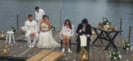 Fotos y video de la insólita boda de Juan David Posada y Valentina Molina