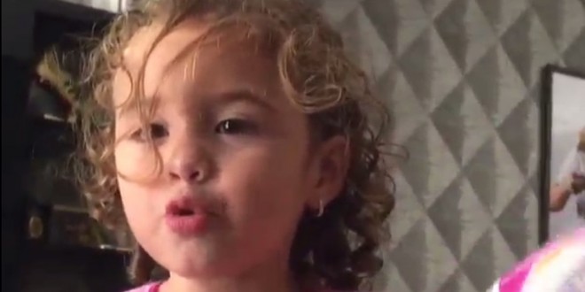Salomé, hija de James Rodríguez y Daniela Ospina, conquista internet con tiernísimo video