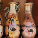 arte con arena dentro de una botella