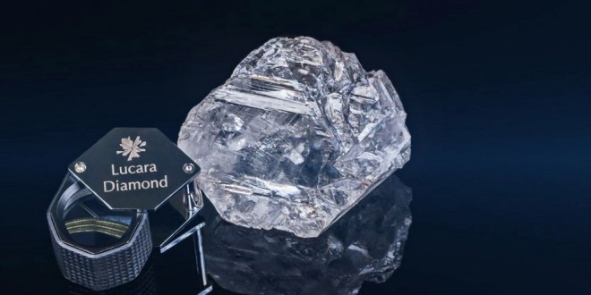 Así se ve el diamante más grande encontrado en este siglo