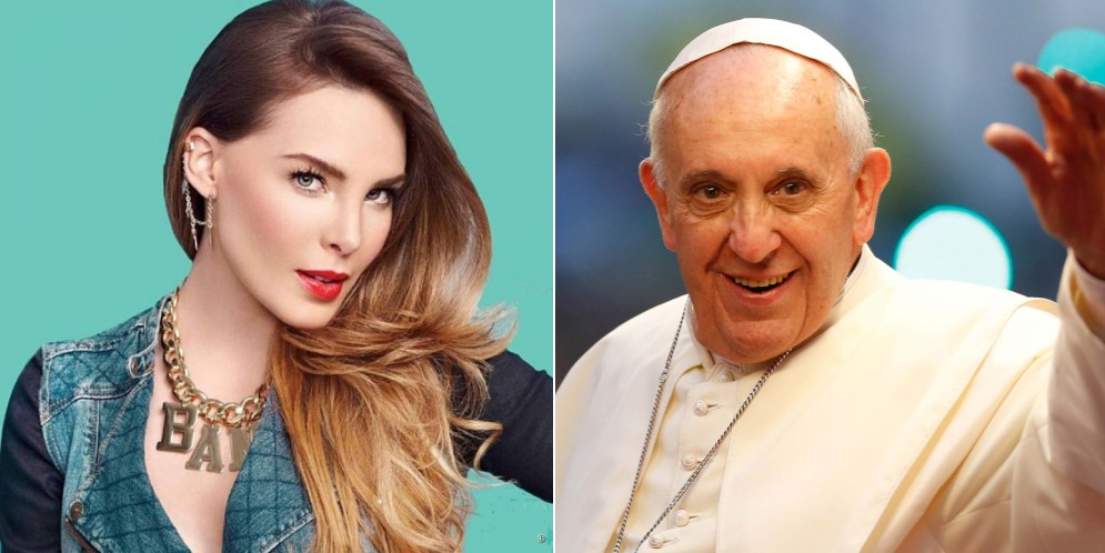 Belinda y el papa Francisco: ¿por qué dicen que la mexicana hizo enojar al argentino?
