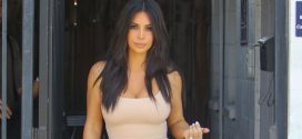 Imagen retocada de la cintura de Kim Kardashian causa revuelo en las redes sociales