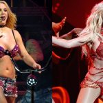evolución del cuerpo de Britney Spears