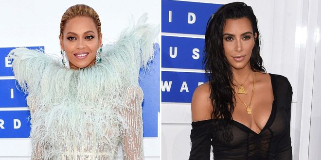 Beyoncé y Kim Kardashian dominaron la alfombra roja en los Premios MTV Video Music Awards 2016