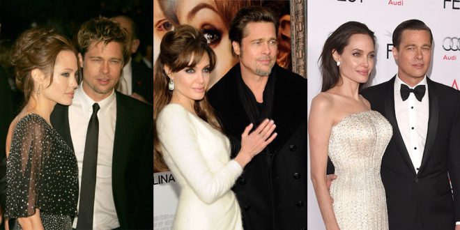 Fotos de Angelina Jolie y Brad Pitt en su relación de 12 años que ahora termina
