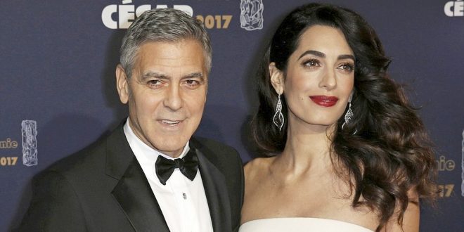 [Fotos] Primeras imágenes de la esposa de George Clooney embarazada