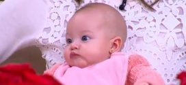 [Video] Así fue la presentación de la hija de Laura Acuña en televisión